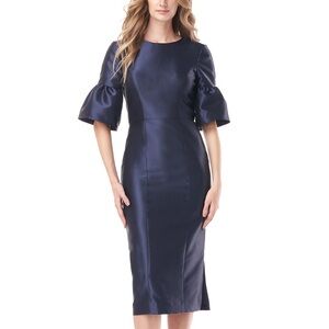 Kay Unger size 6 Tessie Medi Dress in Navy